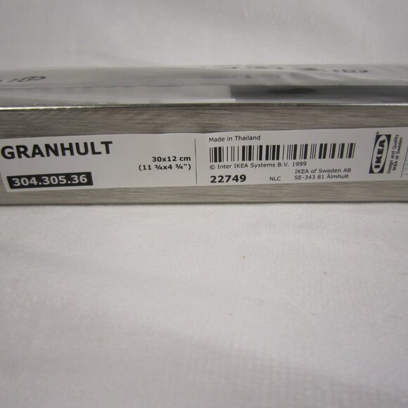 IKEA Granhult Shelf Brackets 22749 Brushed Metal 11 3/4" 304.305.36 - New - Picture 2 of 8